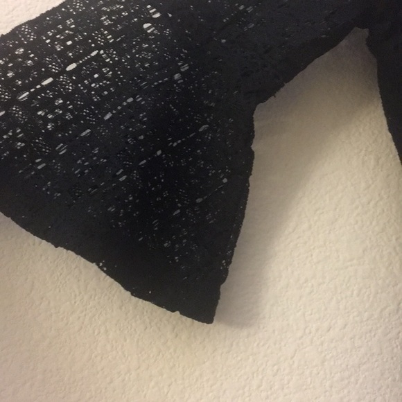 Kids Black Floral Formal Dress - Picture 4 of 6